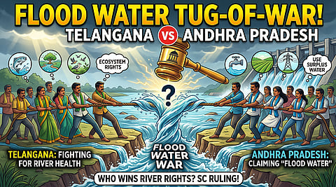 Tug-of-War: How the "Flood Water" Case Redefines River Rights