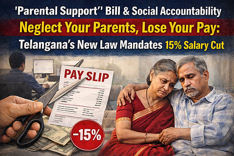 If Neglect Parents, Lose Your Pay: New Law Mandates 15% Salary Cut