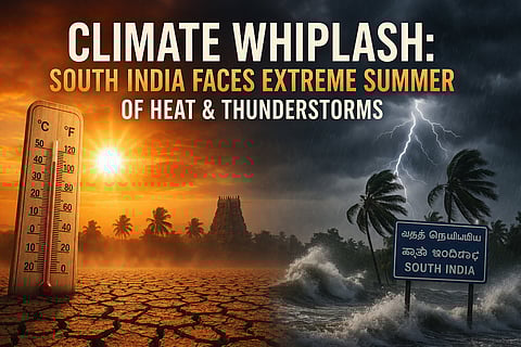 Climate Whiplash: South Sees Extreme Heat & Thunderstorms