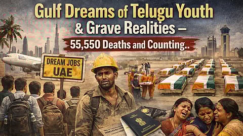 Gulf Dreams Turn Deadly For 55,550 Telugu Youth