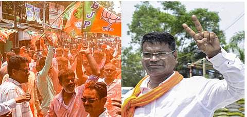 BJP Wins Falta Re-Poll by Huge Margin
