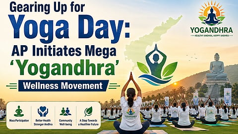 AP launches Yogandhra wellness drive ahead of Yoga Day