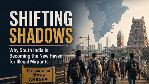 South becomes the new haven for illegal migrants.