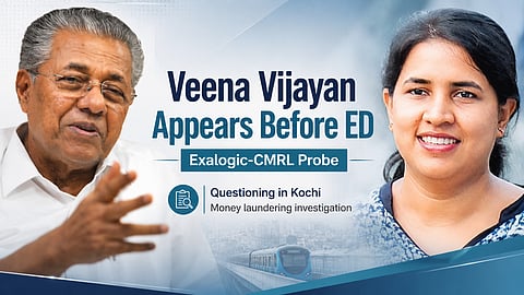 Veena Vijayan Appears Before ED in Exalogic-CMRL Probe