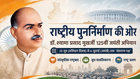 डॉ. श्यामा प्रसाद मुखर्जी 125वीं जयंती अभियान