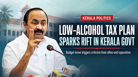 Low-Alcohol Tax Proposal Triggers Rift in Kerala Govt