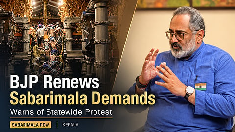 BJP Renews Sabarimala Demands, Warns of Statewide Protest