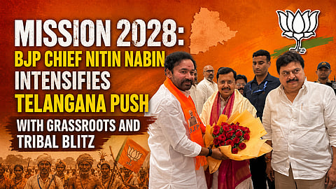 Mission 2028: Nitin Nabin Intensifies Telangana Tribal Push