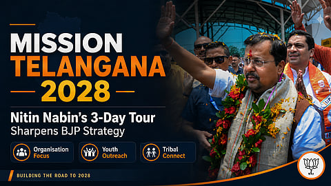 Nitin Nabin's 3-Day Tour Sharpens BJP's Telangana Strategy