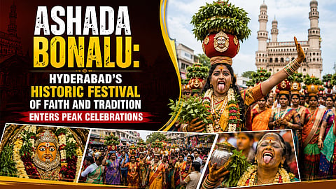 Ashada Bonalu:Hyderabad's Historic Festival of Faith and Tradition