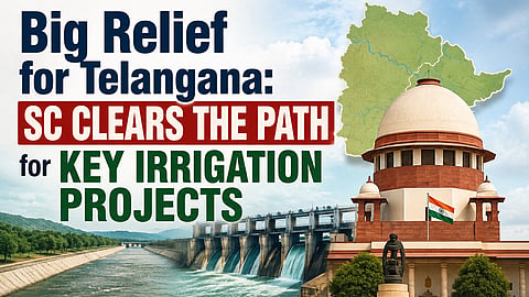 SC Clears the Path for Key Irrigation Projects