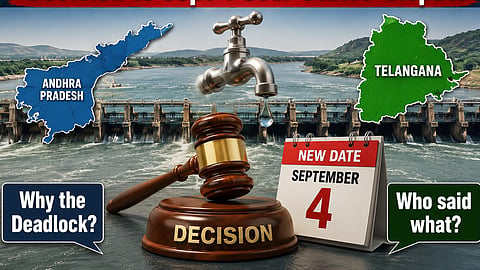 KRMB Defers Krishna Water-Sharing Decision to Sept 4