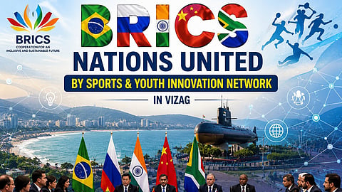 BRICS Nations United BY Sports & Youth Innovation Network In Vizag