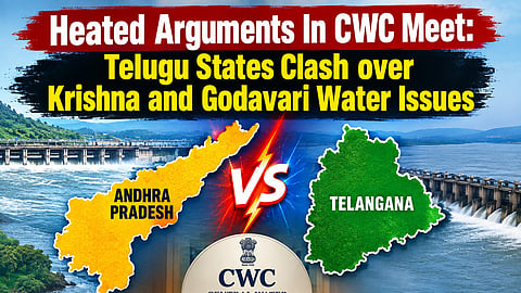 AP, TG Clash over Krishna and Godavari Water Issues at CWC Meet