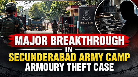Major Breakthrough in Secunderabad Army Camp Armoury Theft Case