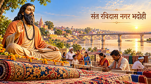 संत रविदास नगर भदोही से विकास की नई दिशा