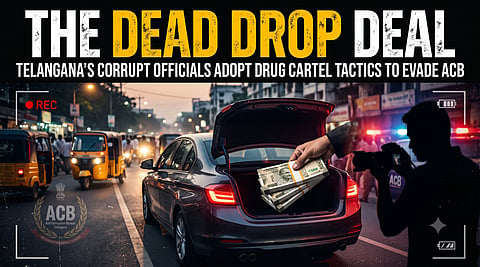Telangana officials use dead drops to dodge ACB traps