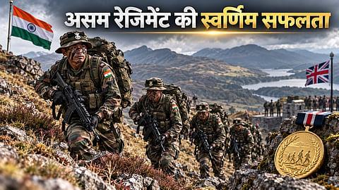 असम रेजिमेंट की स्वर्णिम सफलता