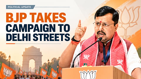 BJP Takes Democracy Campaign to Delhi Streets