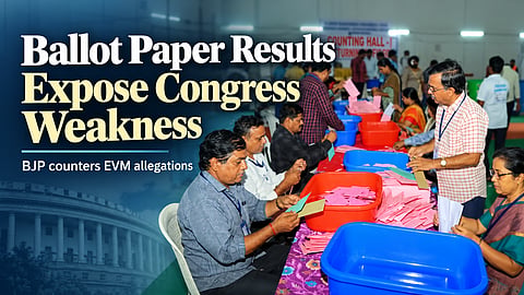 Ballot Paper Results Expose Congress’s Electoral Weakness