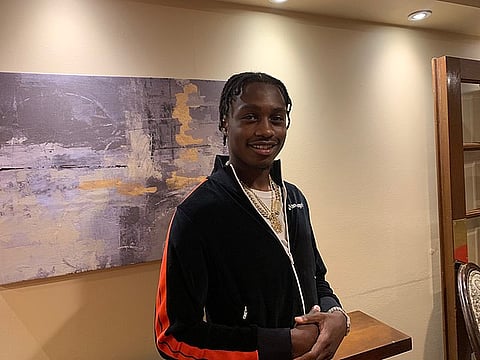 American rapper Lil TJay was one of two people shot in New Jersey. (Wikimedia Commmons)