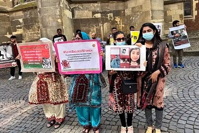 Baloch activists in Germany are highlighting how Pakistan is pushing drugs. (IANS)