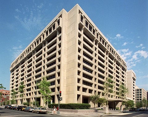 Headquarters of the International Monetary Fund.