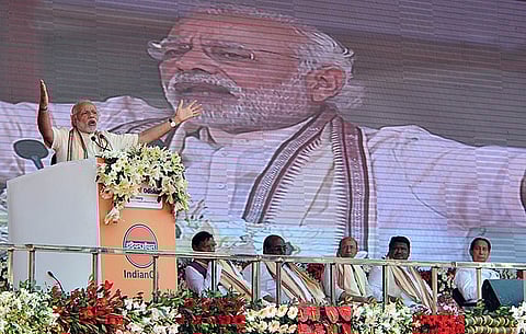 PM Modi will also address the One World TB Summit at Rudrakash Convention Centre during the visit.