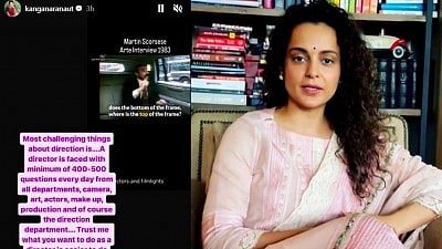 Kangana Ranaut's next directorial is 'Emergency', where she will be seen playing the former Prime Minister Indira Gandhi. [IANS]