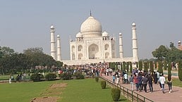 Environmental Pollution:- Tourists who visit the 17th century monument of love, the Taj Mahal in Agra, rarely fail to ask if the world heritage monument[IANS]