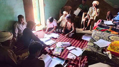 Madhya Pradesh tribals:- Ravalusingh Baiga (50) had been cultivating four to five acres of land since 1998.[101Reporters]
