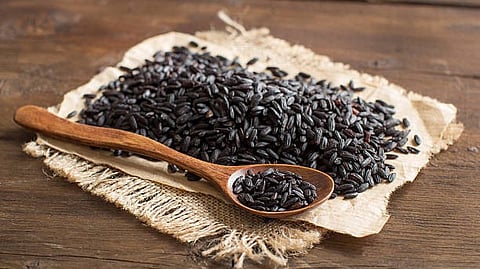 Bihar's black rice:- Fed by River Brahmaputra, Assam’s Goalpara is known for its success with black rice. [101Reporters]