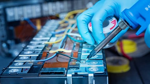 EV Battery Production:- It’s mid-winter in east Washington state, yet despite the chilly fog, two construction sites in the town of Moses Lake are brimming with activity.[VOA]