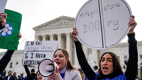 Medicated Abortion Restriction:- The U.S. Supreme Court heard arguments Tuesday on access to the medication mifepristone, which was used in nearly two-thirds of the country’s abortions last year.[VOA]