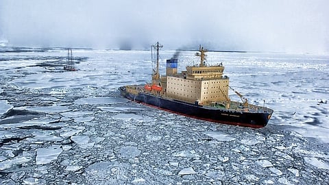 Arctic Ocean: It's spring, the sun is shining and something is about to happen with the plankton in the cold waters of the Arctic Ocean.[Pixabay]