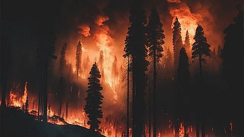 Wildfire Safety: Wildfires are not uncommon when you live in California—and that’s a scary thing for some children to grasp.[Pixabay]