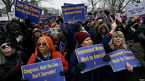 Trump administration: The Trump administration on Thursday intensified its sweeping efforts to shrink the size of the federal workforce [VOA]