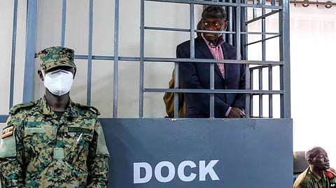 Uganda government: Uganda's government said Sunday it would drop a military trial against opposition figurehead Kizza Besigye [VOA]