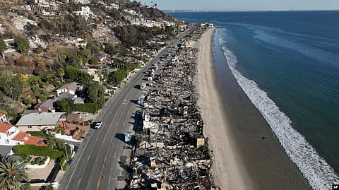 Los Angeles wildfires: On a recent Sunday, Tracy Quinn drove down the Pacific Coast Highway to assess damage wrought upon the coastline by the Palisades Fire. [VOA]