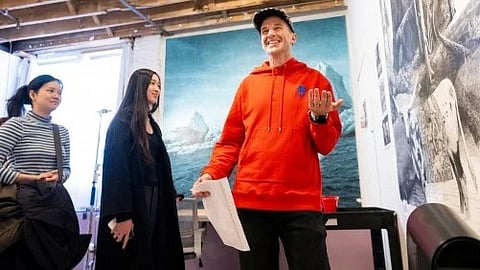 Life After Art School: Boston artist Jamal Thorne uses found objects in his sculptural collage pieces, mixing things like kombucha labels [Newswise]