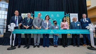 Nemours Children's Health: Wednesday's ceremony marked the completion of a leading-edge, 24-bed inpatient facility at Nemours Children's Hospital [Newswise]