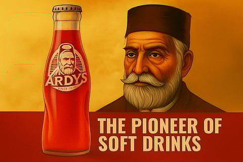 Ardeshir Irani saw a business opportunity in this and prepared his own carbonated drink. Taking this radical idea forward, Ardeshir established his own Soda company - one of the first in the world - near Sharbatwala Chowk in Cantonment region in Pune.
