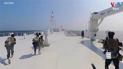 Red Sea Shipping Houthis Thumbnail