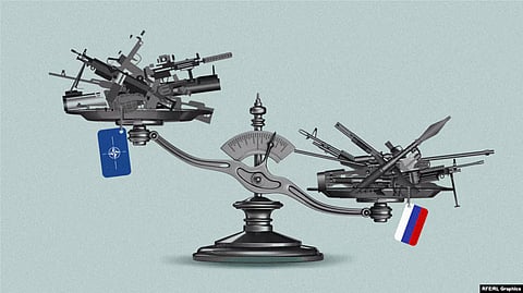 RFE/RL and the Conflict Intelligence Team (CIT), an open-source intelligence group, analyzed Russian and Western weapons production