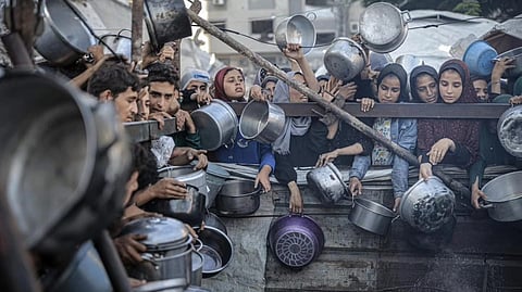 Israel imposed a near-total blockade on humanitarian aid, including food, fuel, and medical supplies.