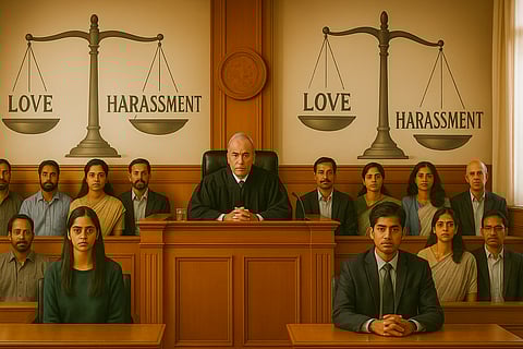 Saying “I love you” isn’t a crime but freedom of speech