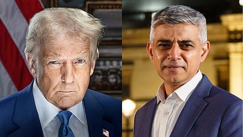 Trump said that he is not a fan of mayor Sadiq Khan. 