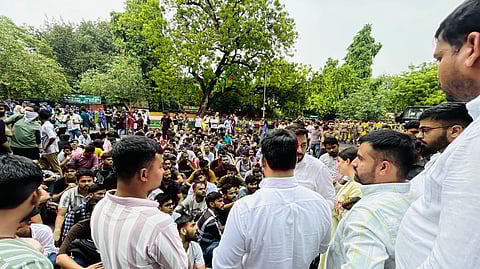 SSC Students are protesting for the glitches and mismanagement of the SSC examination 