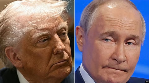 Image of Putin and Trump