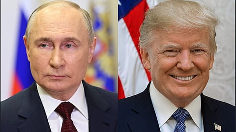 image of trump and putin